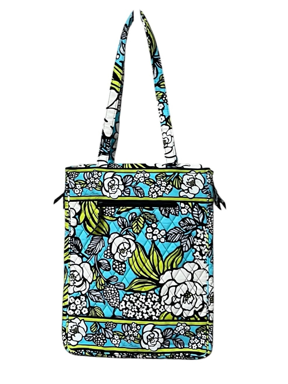 Vera Bradley Laptop/Tablet Tote Shoulder Travel Bag Island Blooms *Retired*